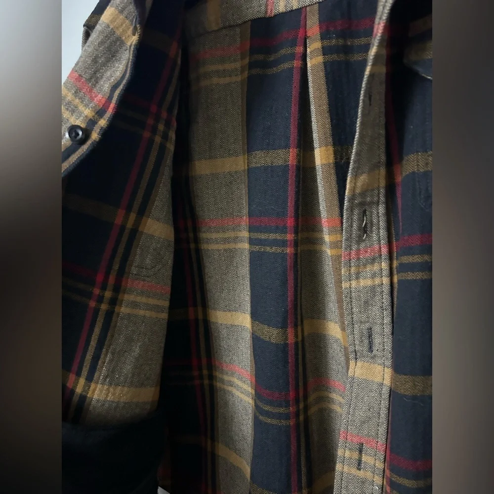 Orvis Plaid Flannel Shirt